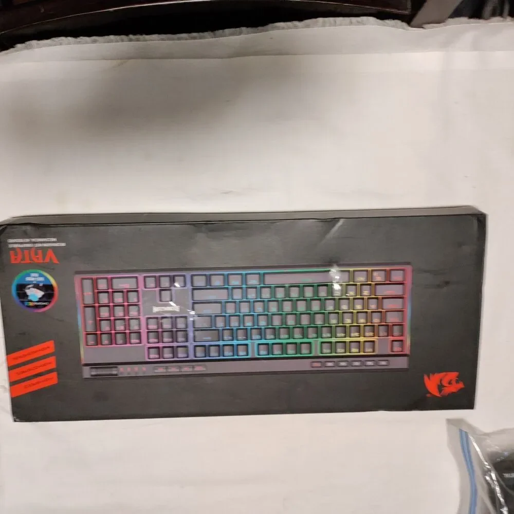 Redragon K580 VATA RGB LED Backlit Mechanical Gaming Keyboard with Macro Keys